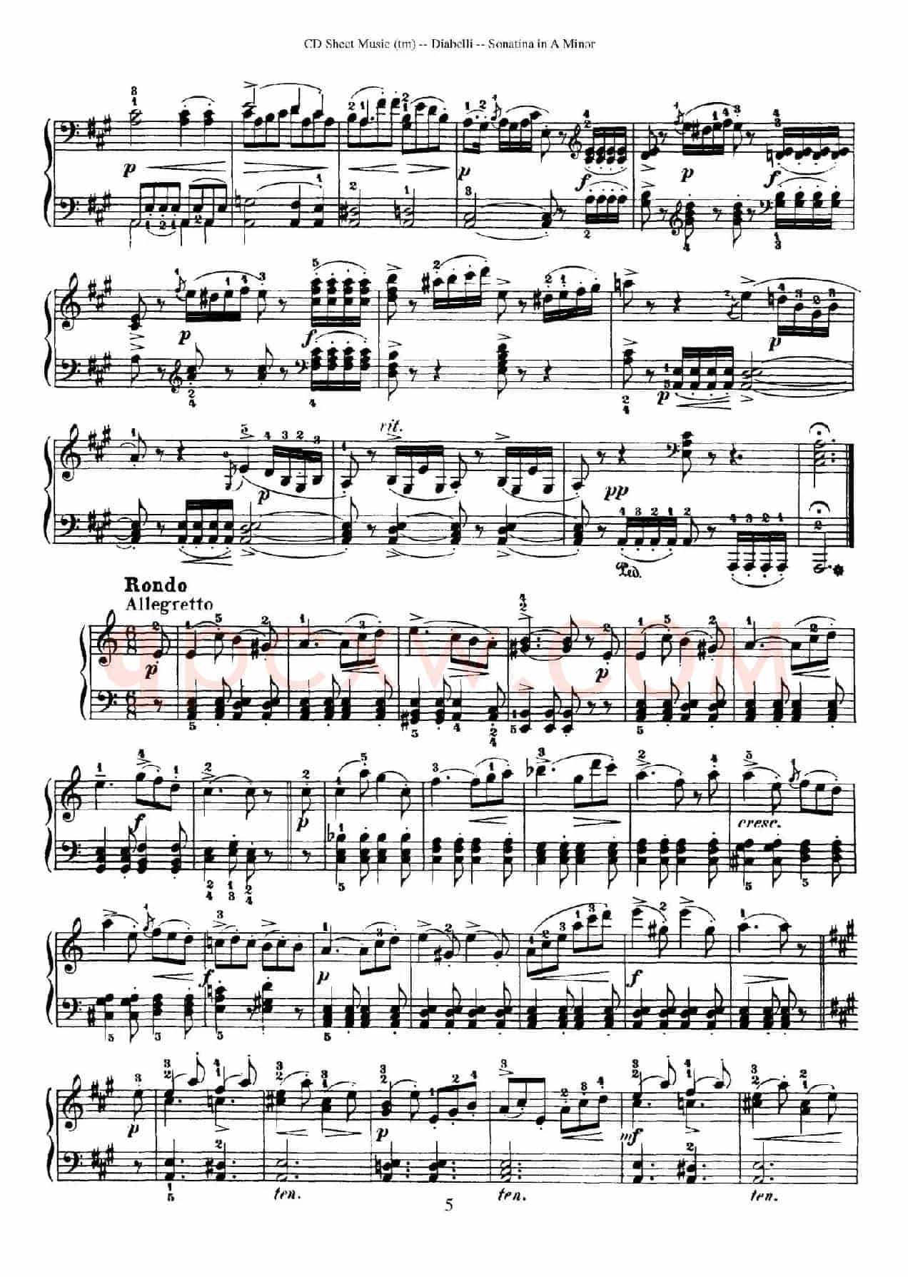 7 Piano Sonatinas Op.168（7首钢琴小奏鸣曲 No.7）