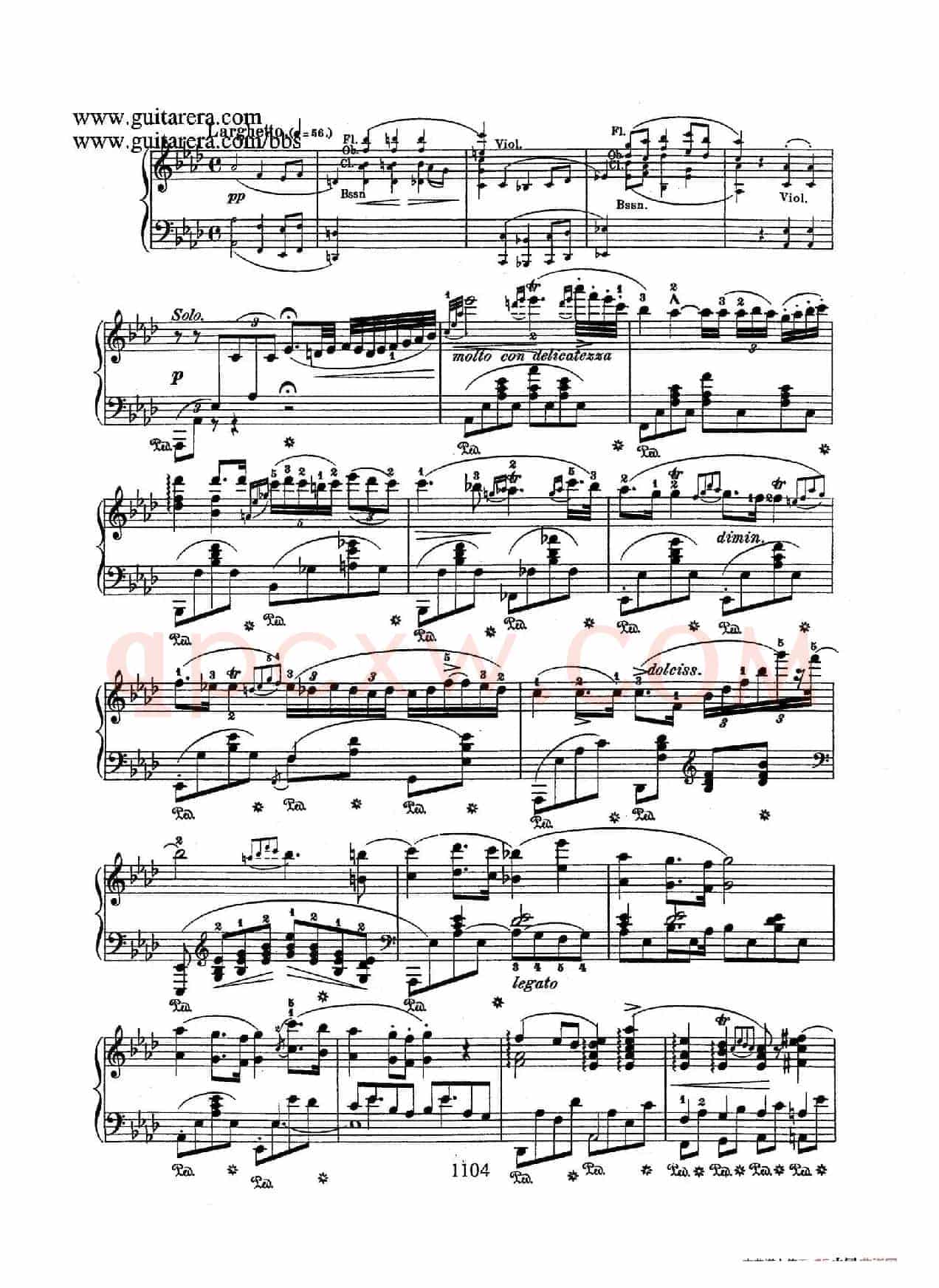 Piano Concerto No.2 in f Minor Op.21(f小调第二钢琴协奏曲·钢琴独奏版)
