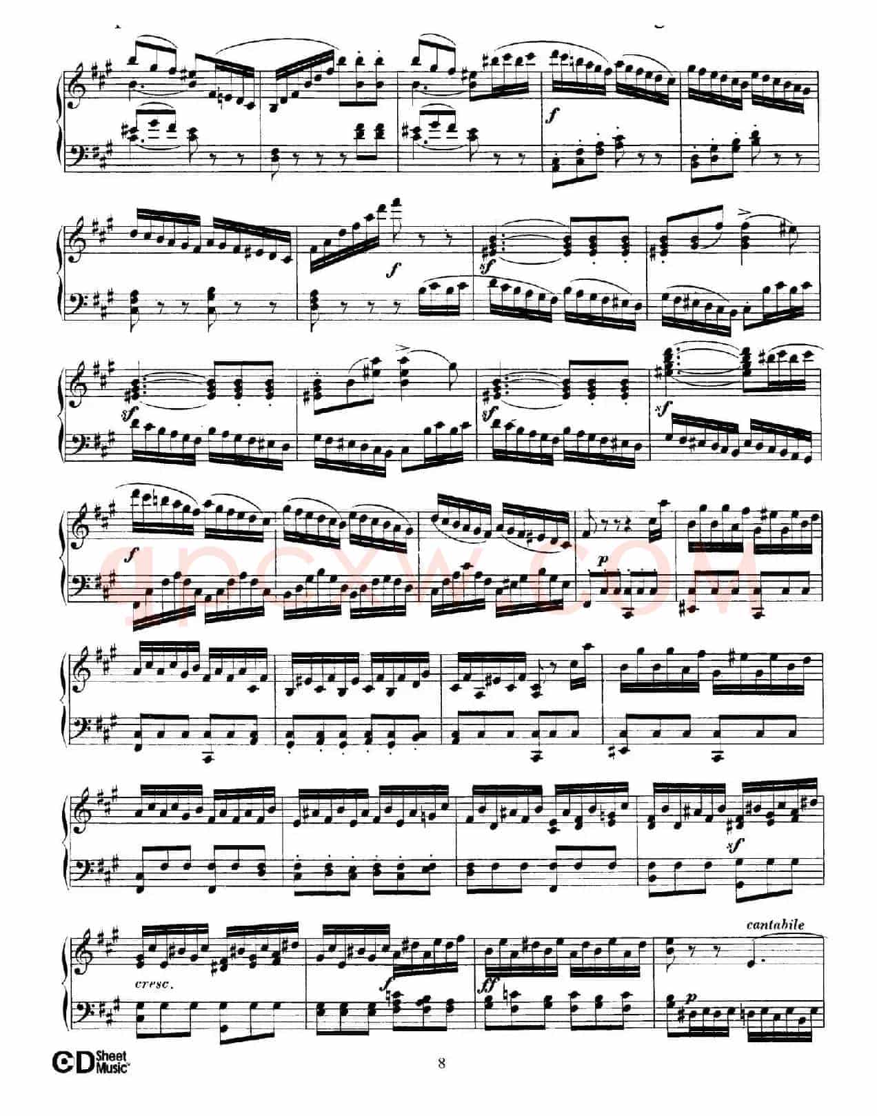 Fantasy in f-Sharp Minor Op.28(升f小调幻想曲)
