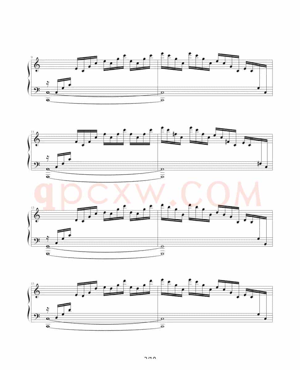 练习曲 Op.10 No.1（ 逃亡圣咏曲）