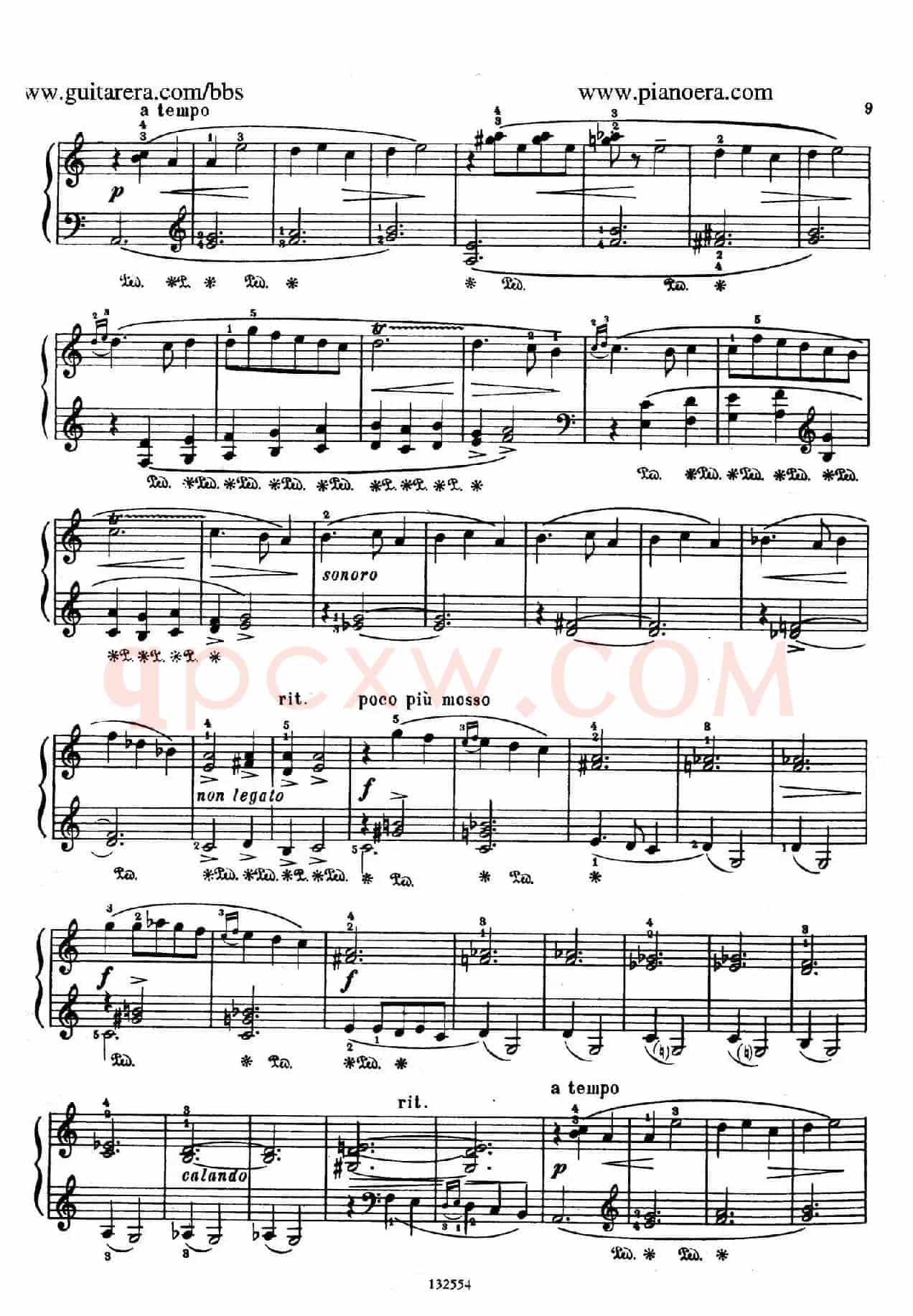 Piano Sonatina in C Major Op.93(C大调钢琴小奏鸣曲·第二乐章)