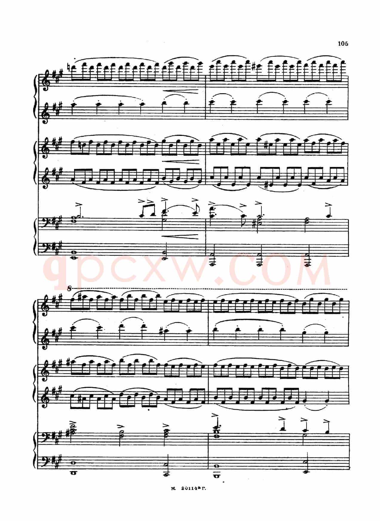 2首六手联弹小品（2 Pieces for 6 Hands）（2）