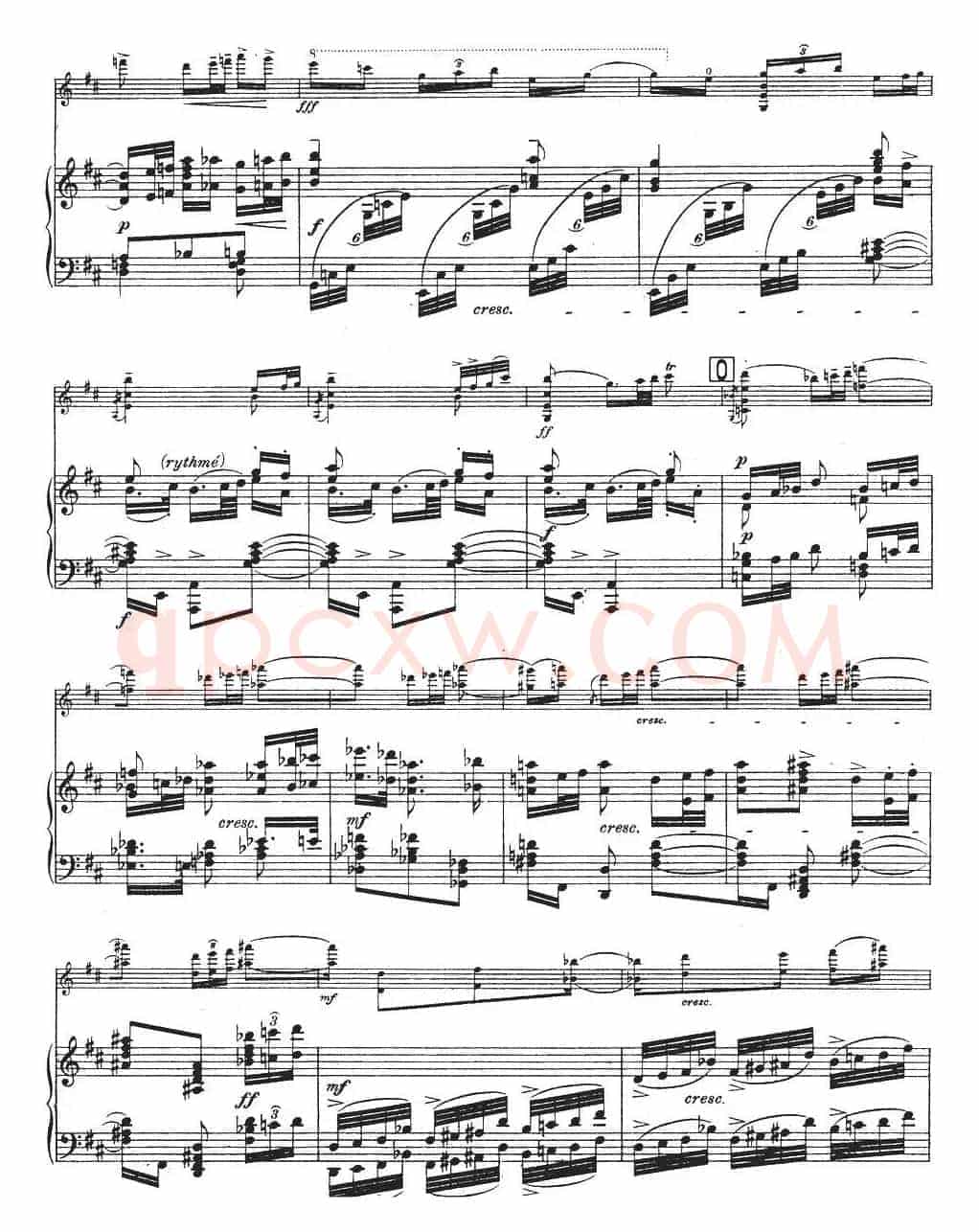 伊萨伊作品集：Divertimento（小提琴+钢琴伴奏）