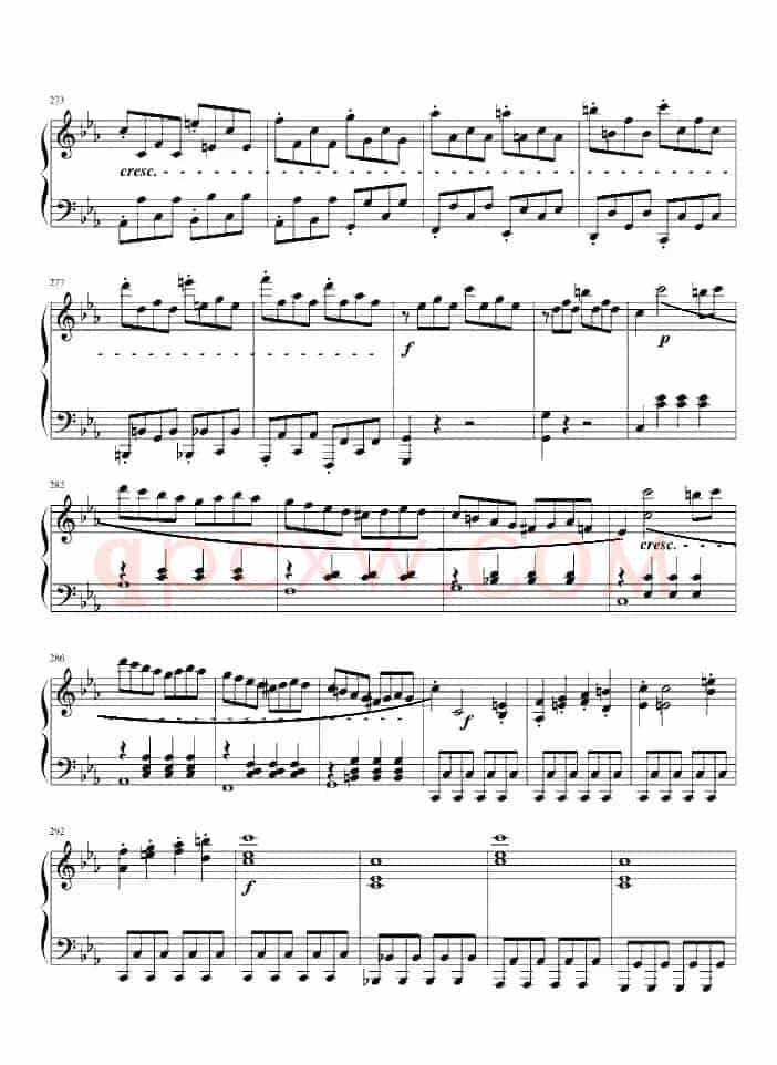 悲怆奏鸣曲第一乐章
