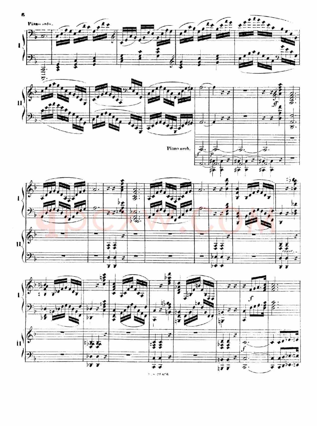 Piano Concerto No.2 in F Major Op.35(F大调第二钢琴协奏曲·Ⅰ·双钢琴)
