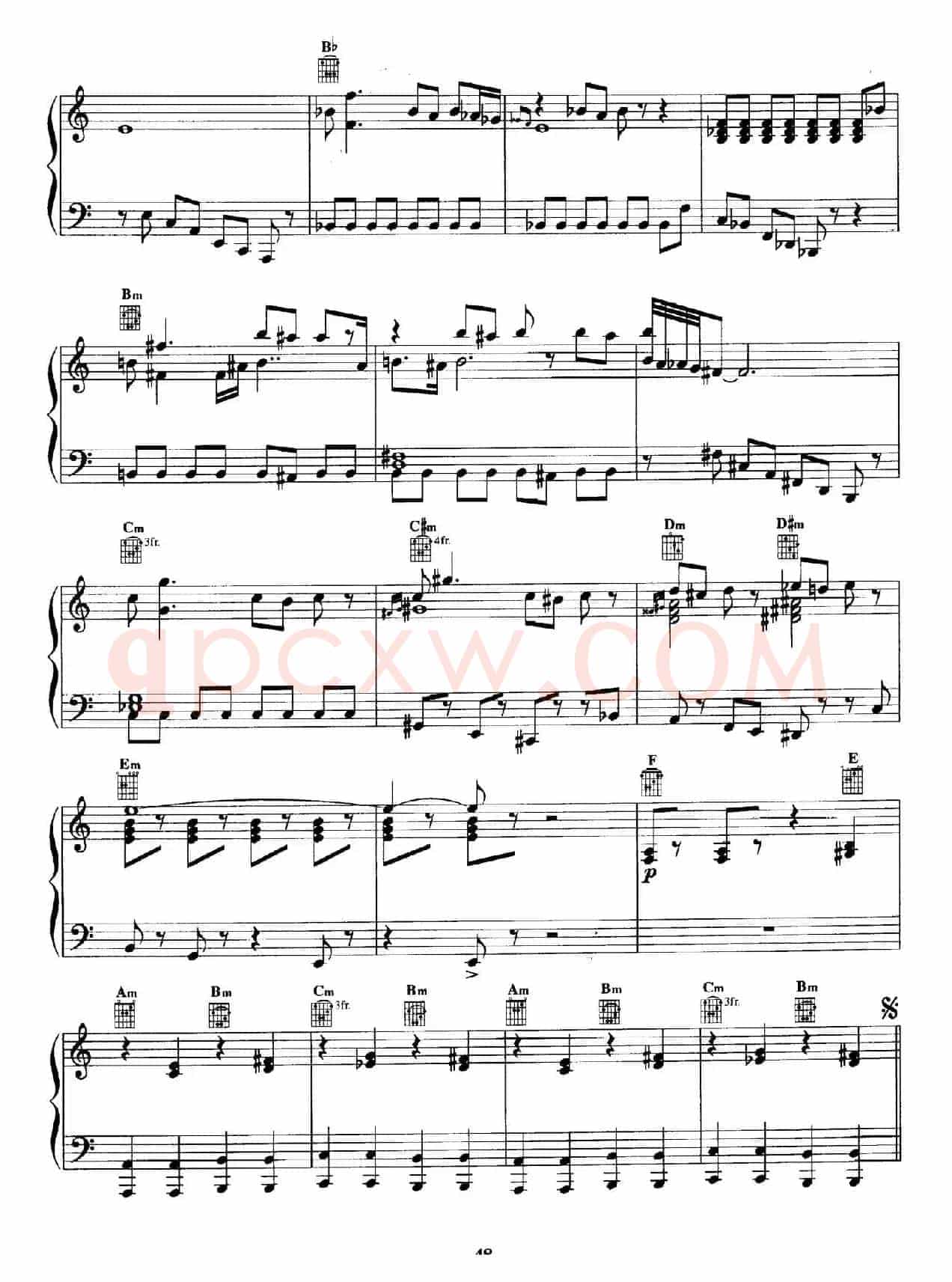 电影配乐大师莫瑞康最佳20首钢琴谱（Best of Ennio Morricone·14）