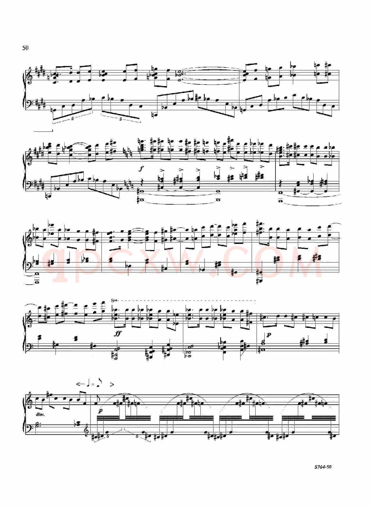 Piano Sonata No.8（第八钢琴奏鸣曲）（3）
