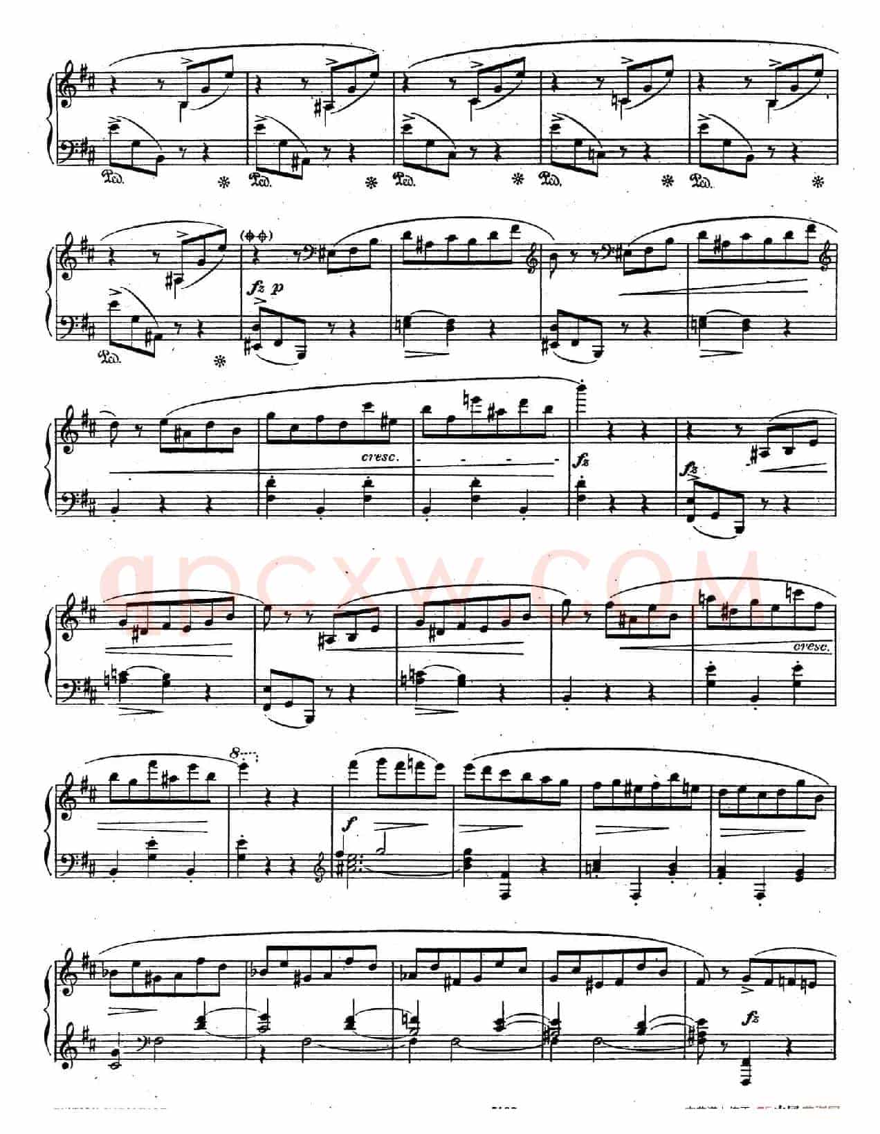 Scherzo No.1 in b Minor Op.20（b小调第一谐谑曲）