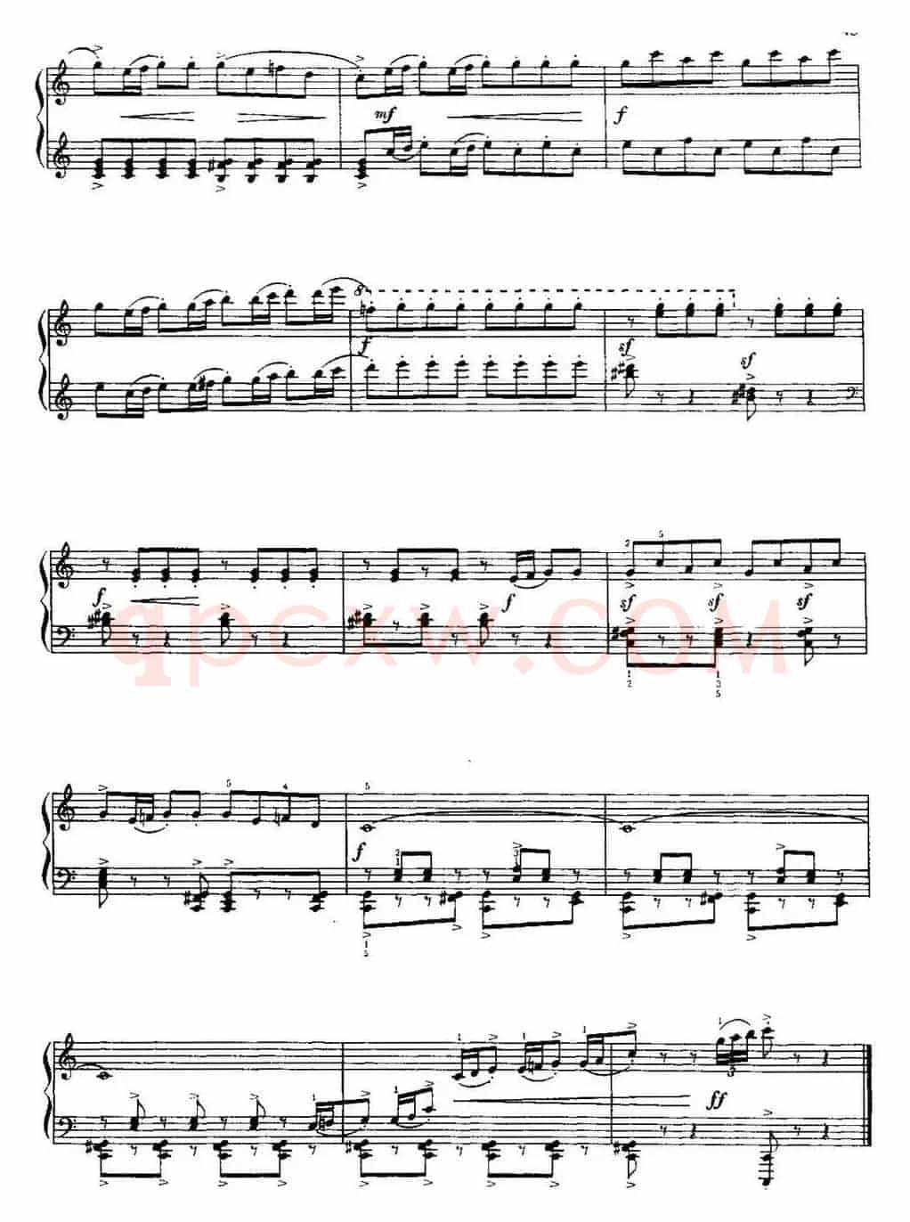 中国钢琴名曲30首：儿童组曲——快乐的节日