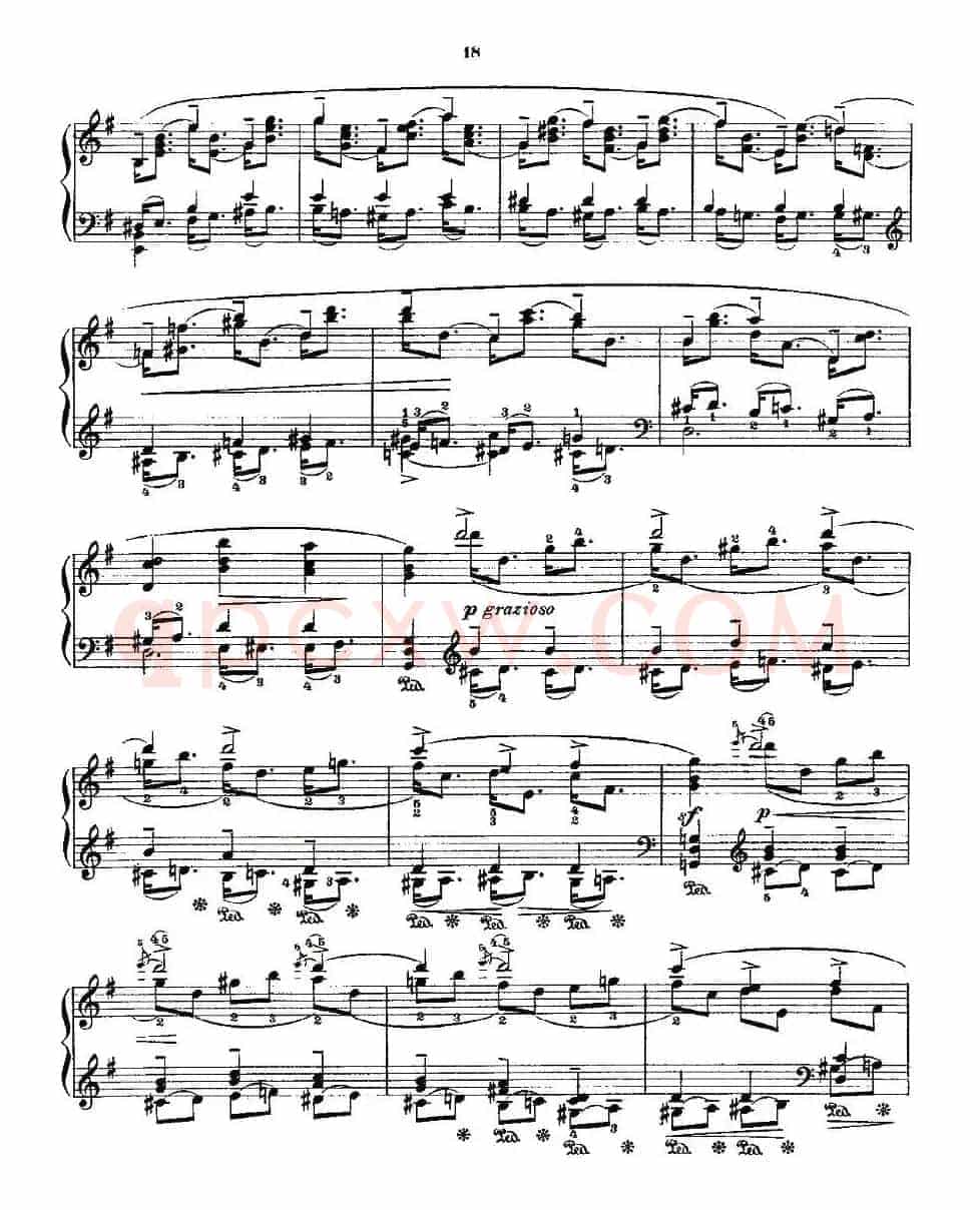 肖邦《练习曲》Fr.Chopin Op.25 No5-1