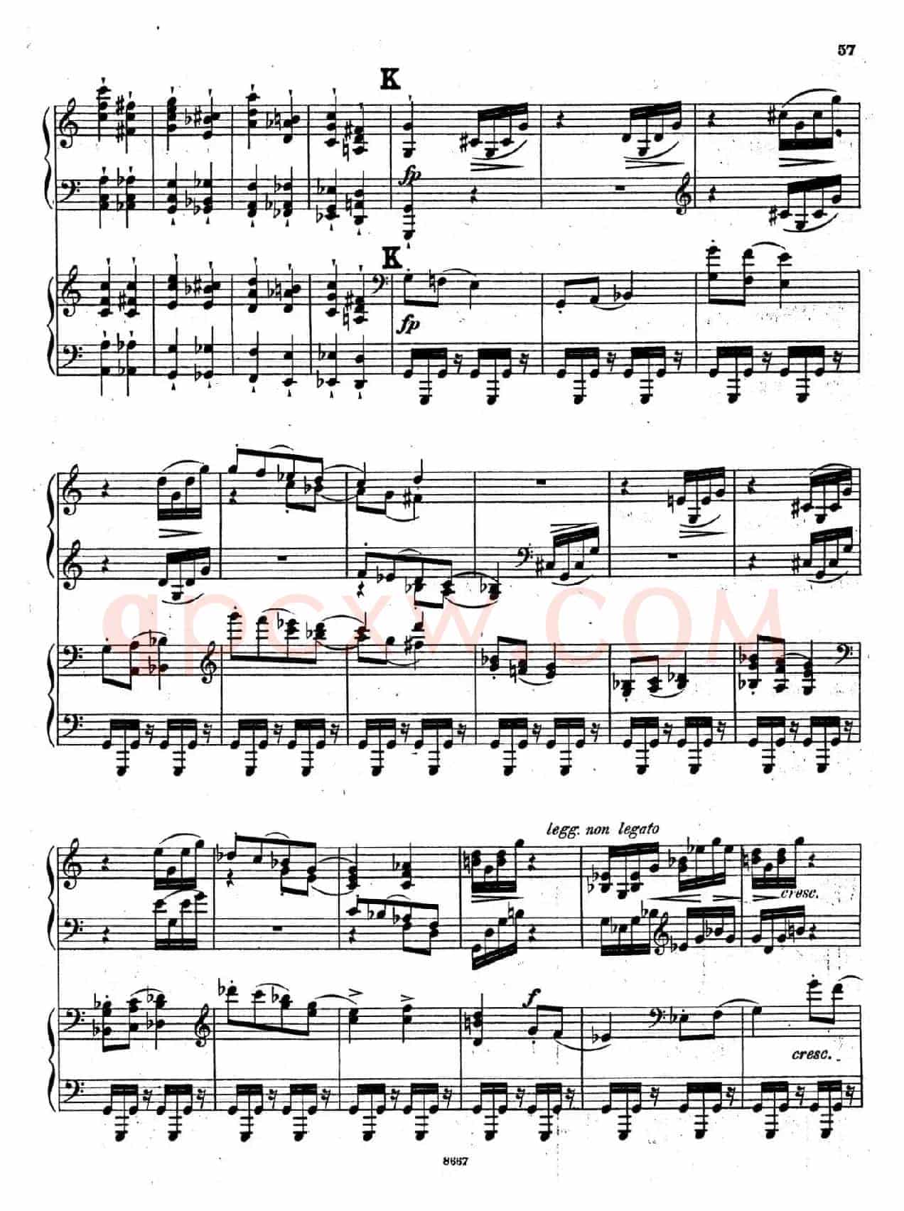 Symphony No.4 in e Minor Op.98(e小调第四交响曲·双钢琴)