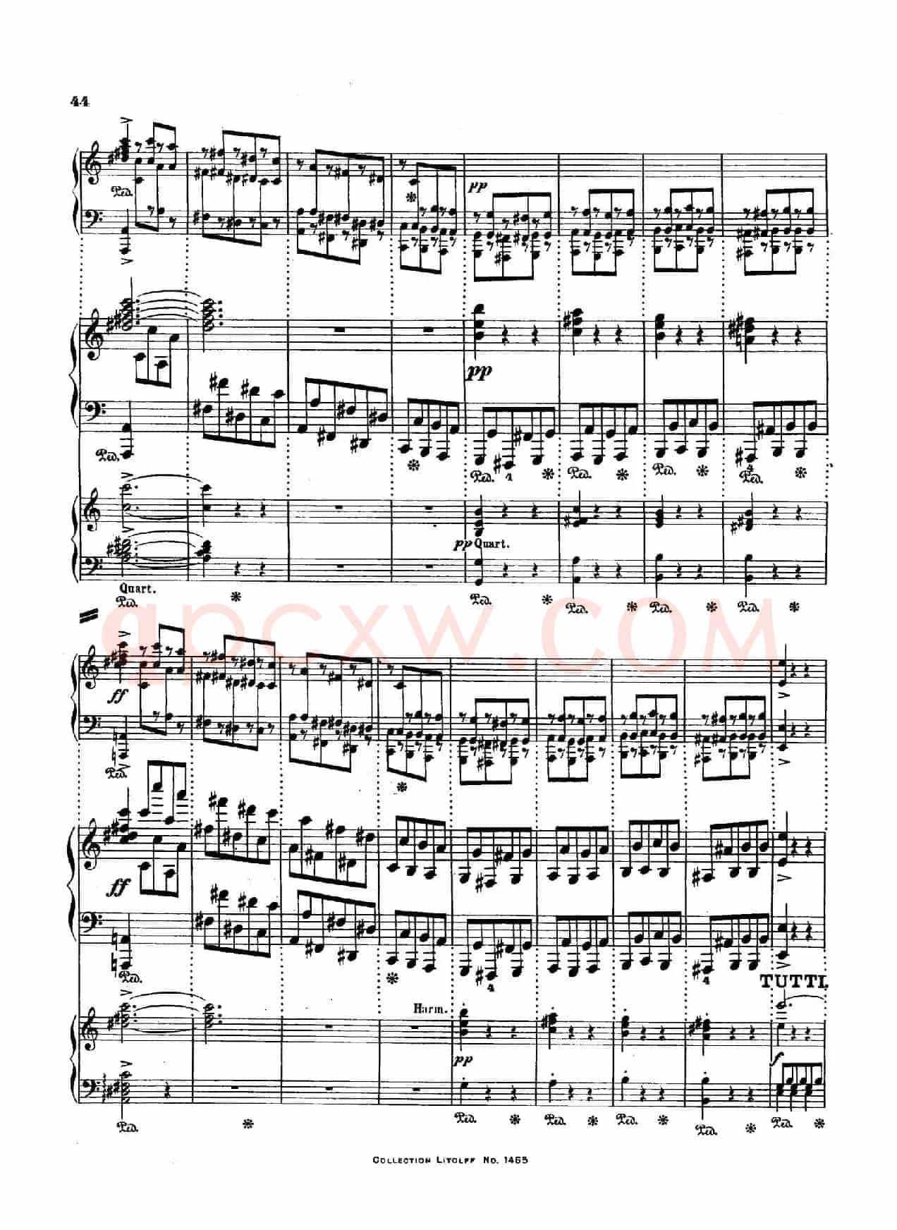 Piano Concerto No.1 in C Major Op.11,(C大调第一钢琴协奏曲·双钢琴)