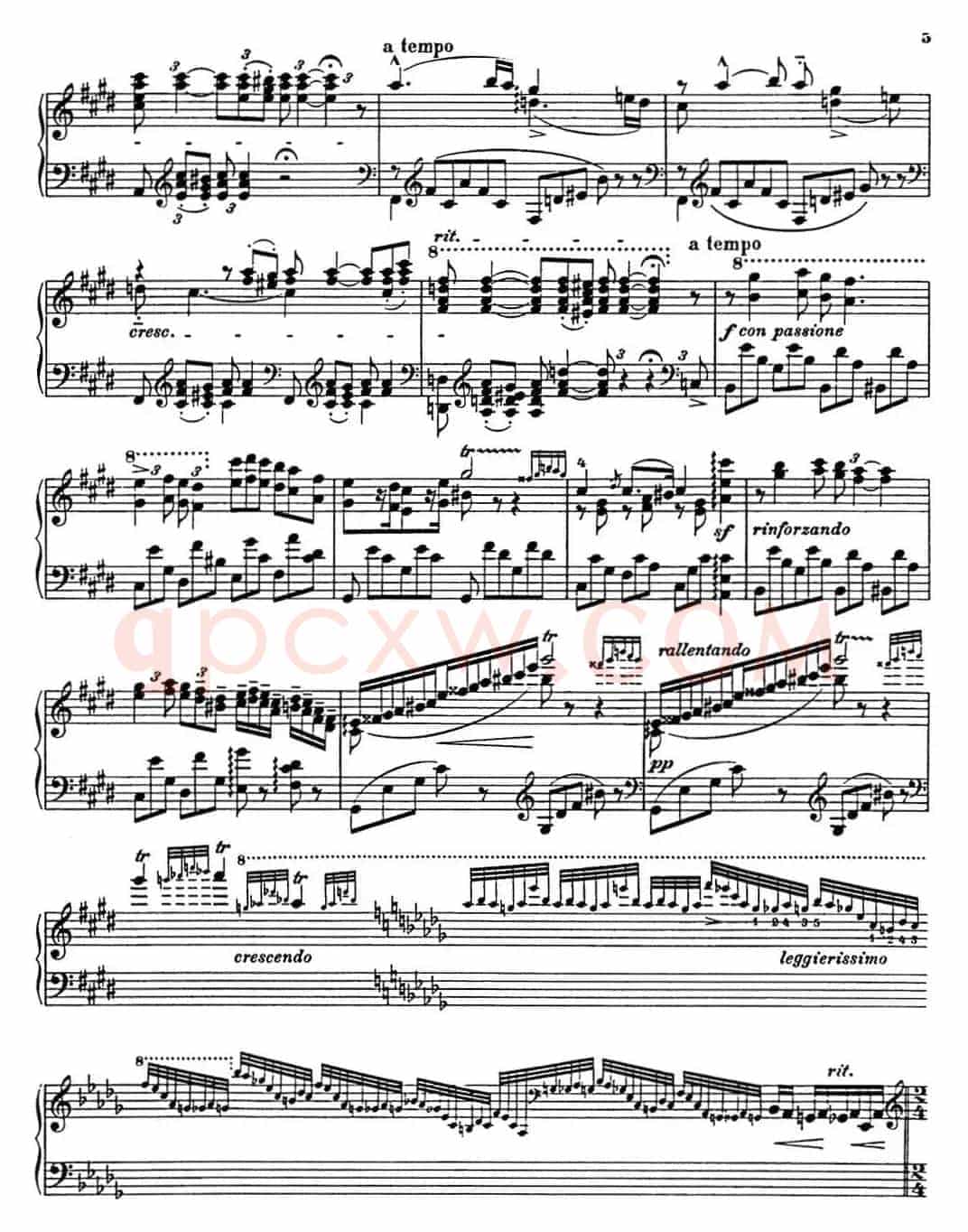 李斯特 匈牙利狂想曲 Hungarian Rhapsodies S.244 No.1