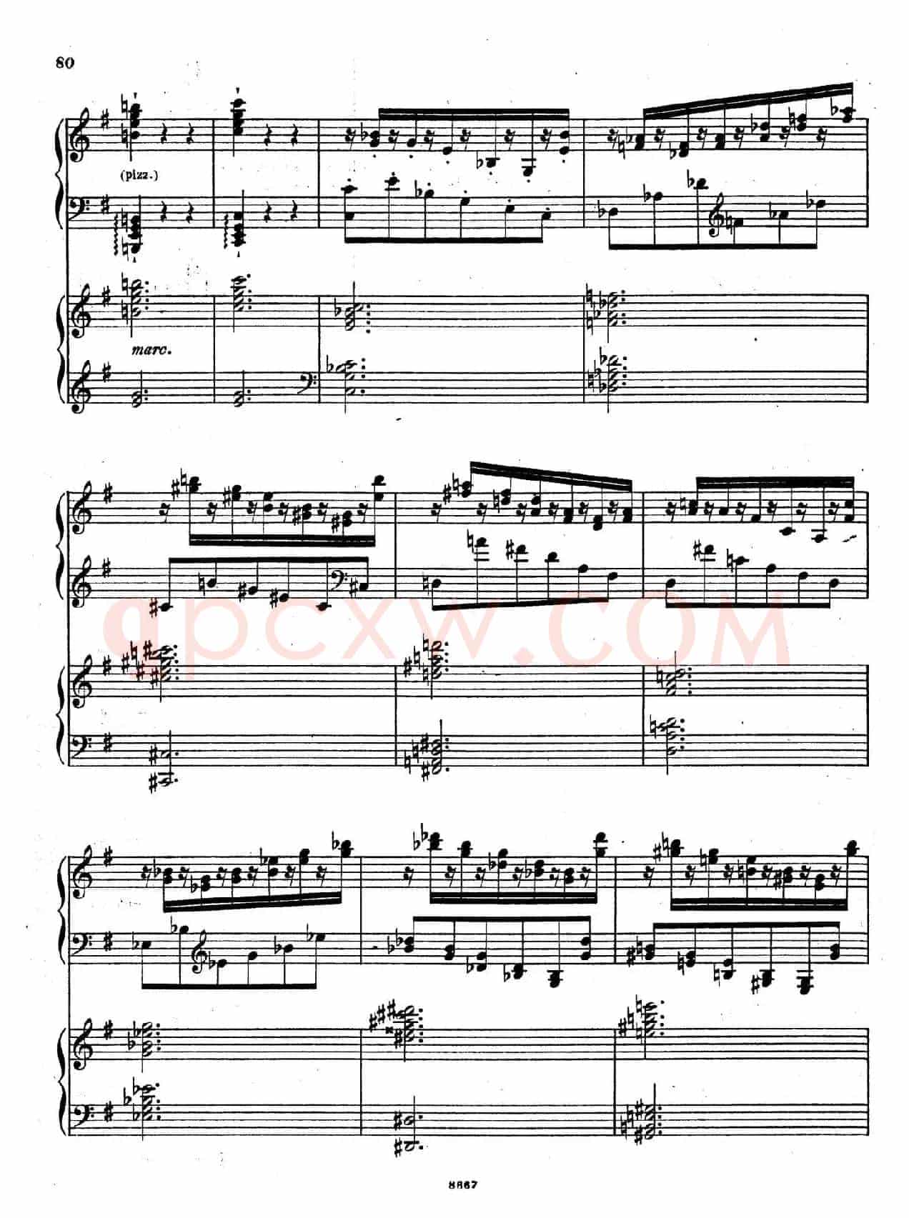 Symphony No.4 in e Minor Op.98(e小调第四交响曲·双钢琴)