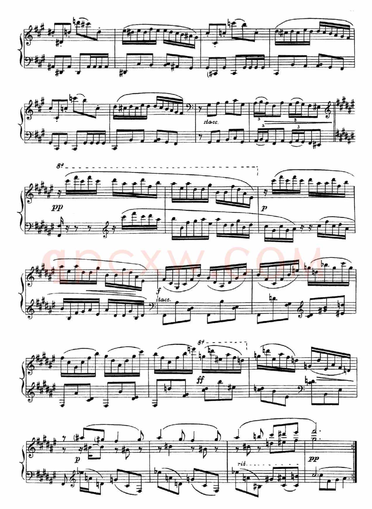 5首卡斯蒂利亚奏鸣曲（Ⅰsonata）