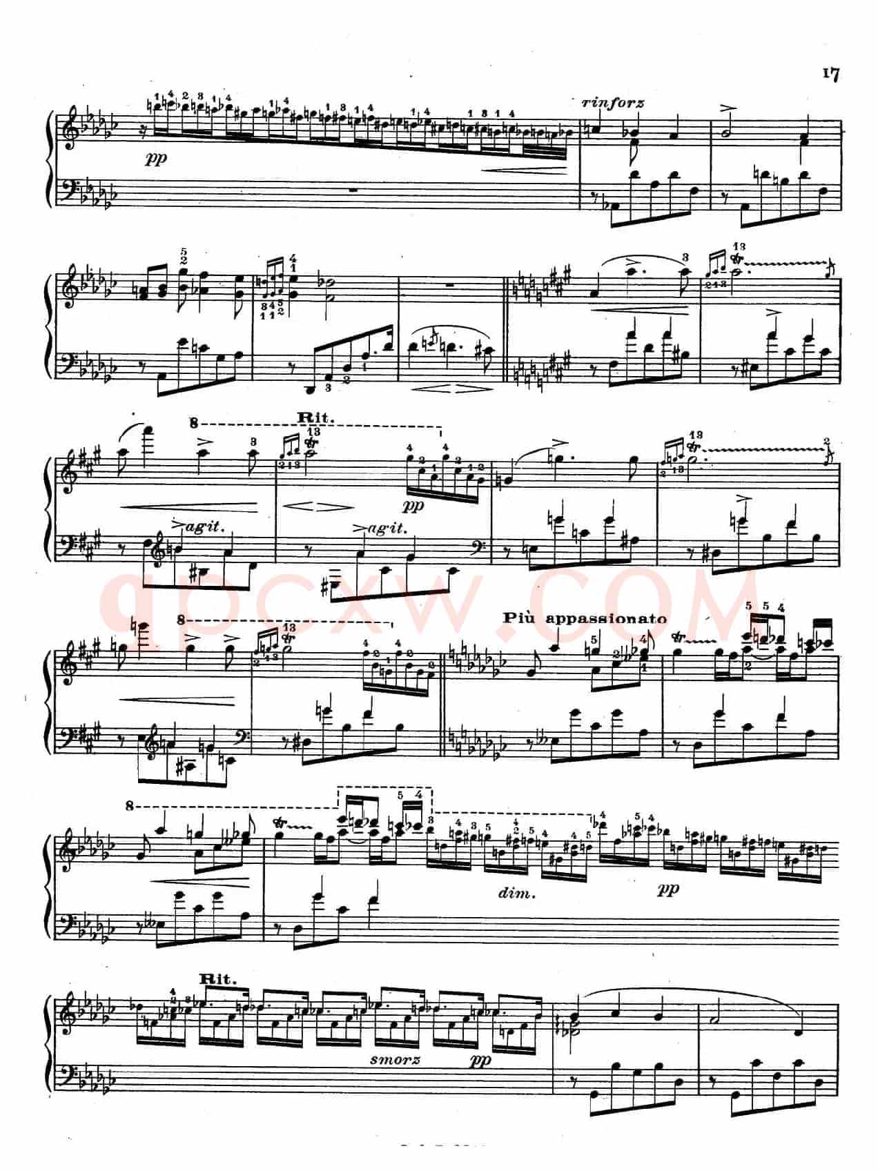 6 Chants Polonais S.480（6首波兰歌曲·Ⅴ）