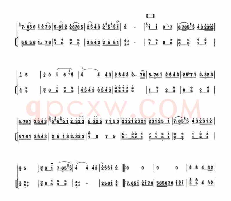 秦腔牌子曲（中音板胡+扬琴伴奏）