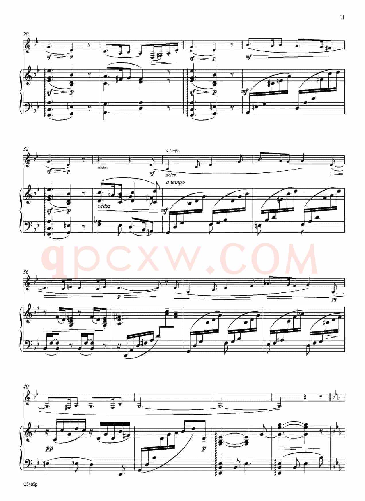 Sicilienne（萨克斯+钢琴伴奏）
