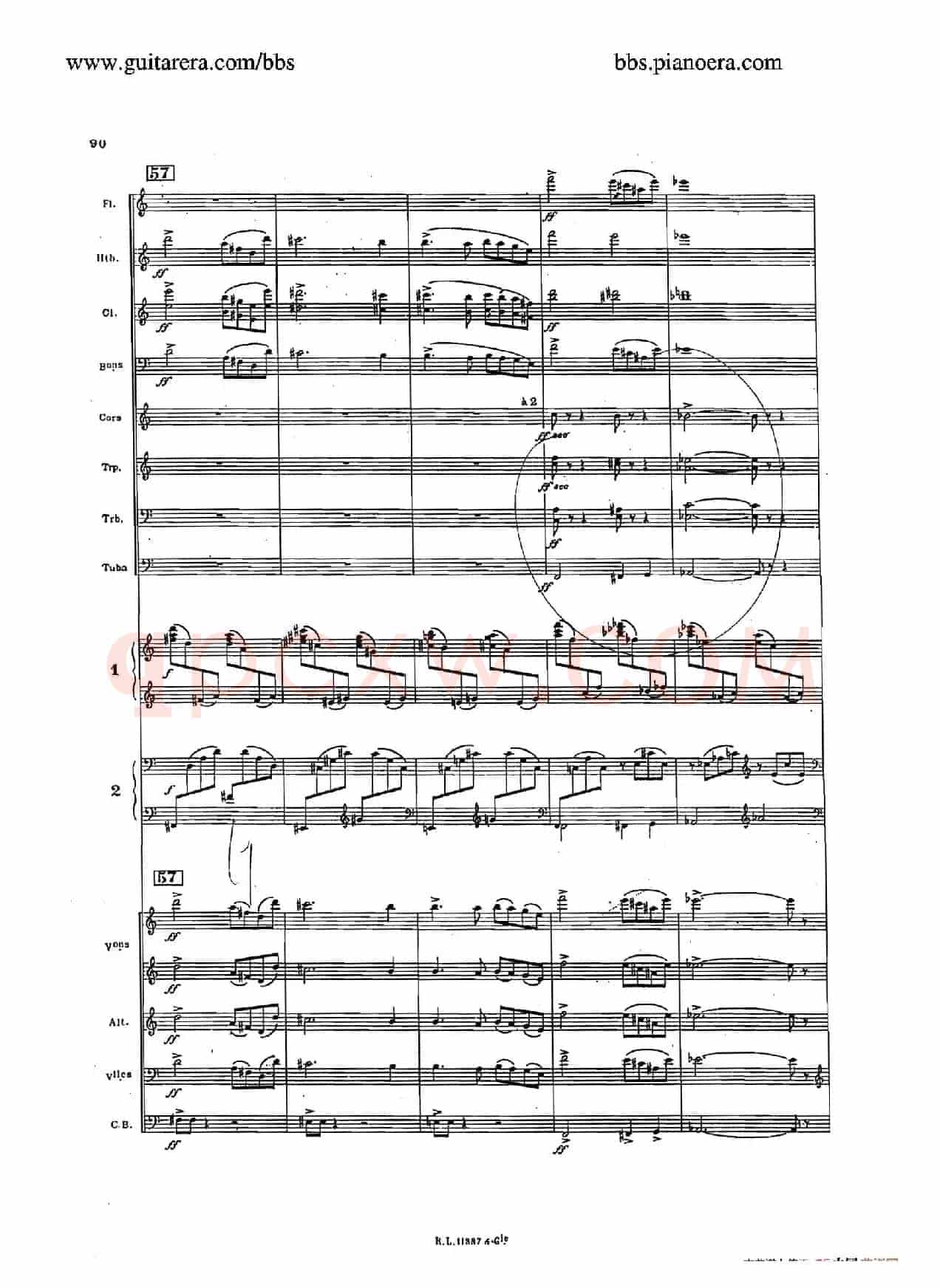 Concerto for 2 Pianos in d Minor(d小调双钢琴协奏曲·总谱)