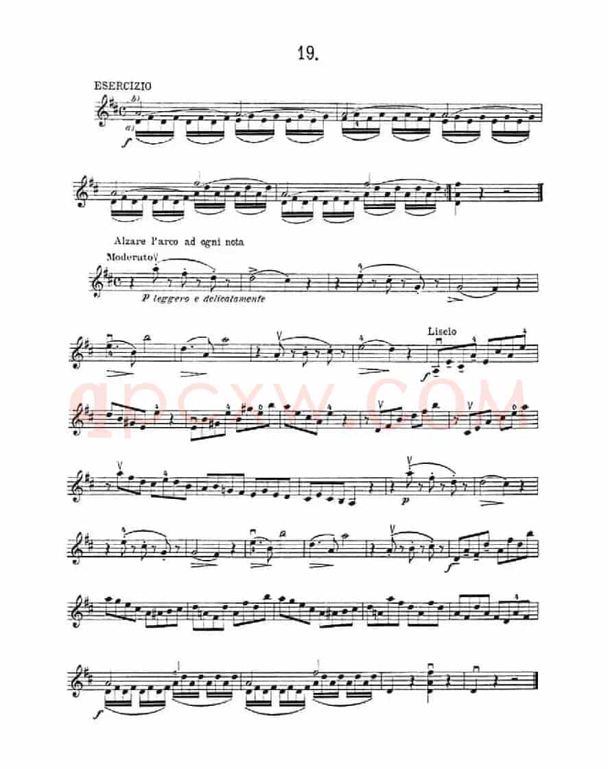 36 Studi Melodici E Facilissimi Op.48之11—20（36首容易旋律 作品.48）
