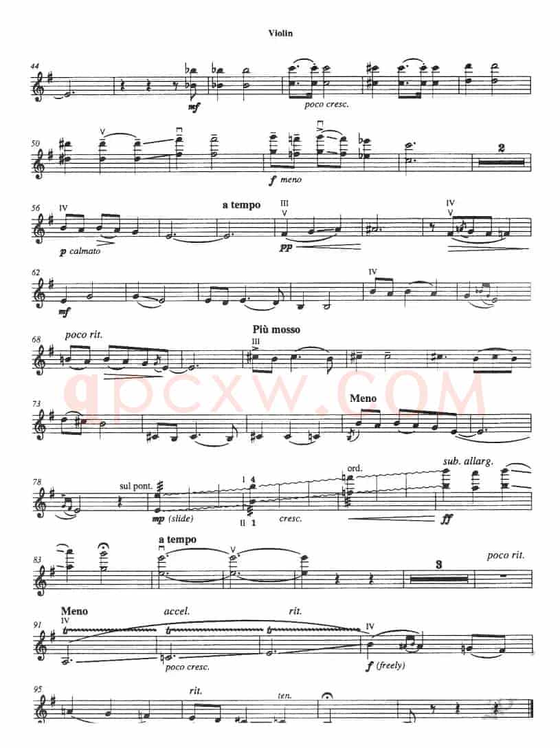 我的男人离我而去——选自《波吉与贝丝》（My Man's Gone Now、from Porgy and Bess）