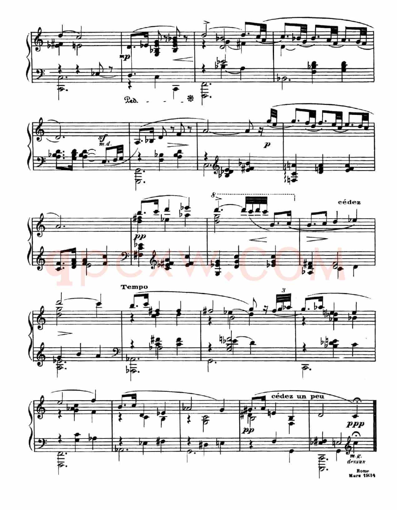 Eight Nocturnes (8首夜曲·Ⅳ)