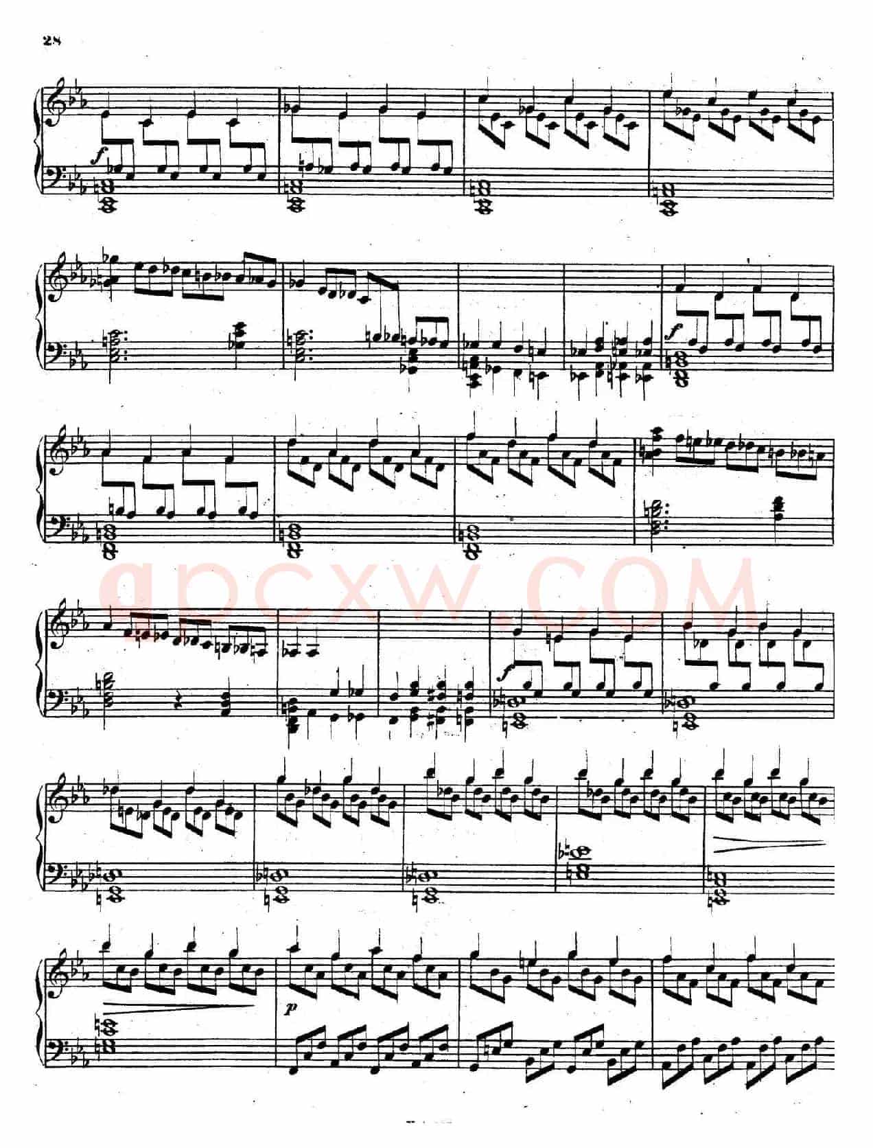 Sonata No.2 in c Minor Op.20(c小调第二钢琴奏鸣曲)