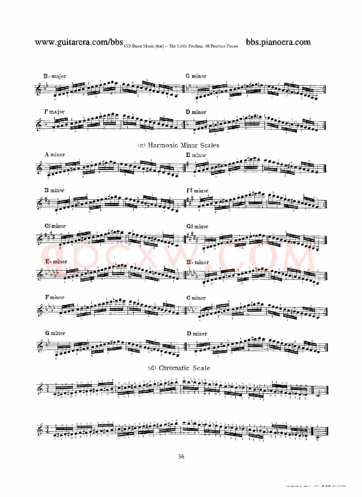 48 Practice Pieces(四十八首钢琴练习曲)