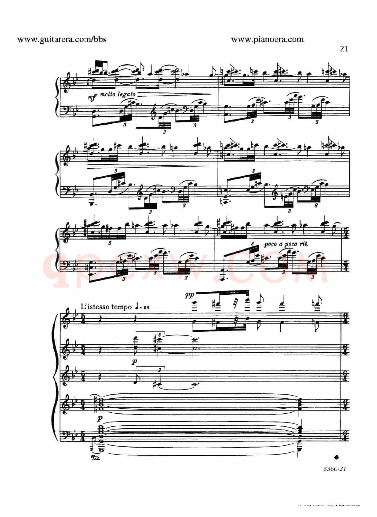 Fourth Piano Sonata S.360(第四钢琴奏鸣曲)