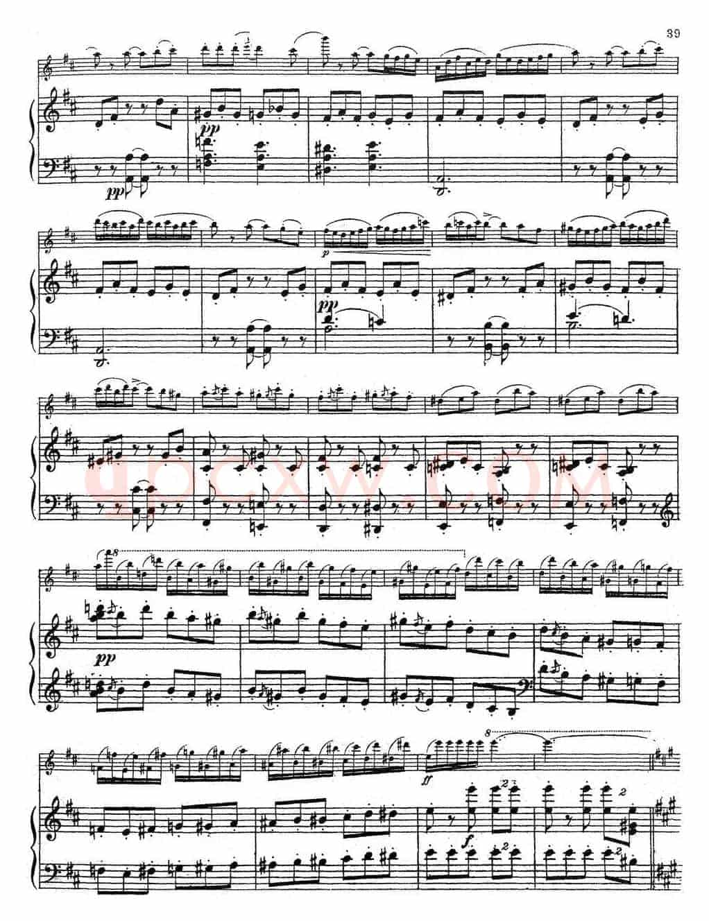 Symphonie Espagnole Op.21，No.5（西班牙交响曲）（小提琴+钢琴伴奏）