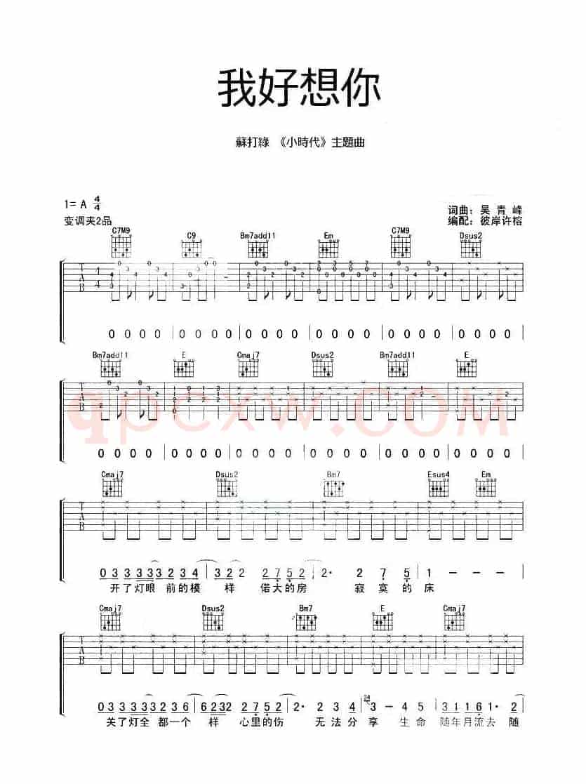 我好想你（《小时代》主题曲）（彼岸徐榕编配版）