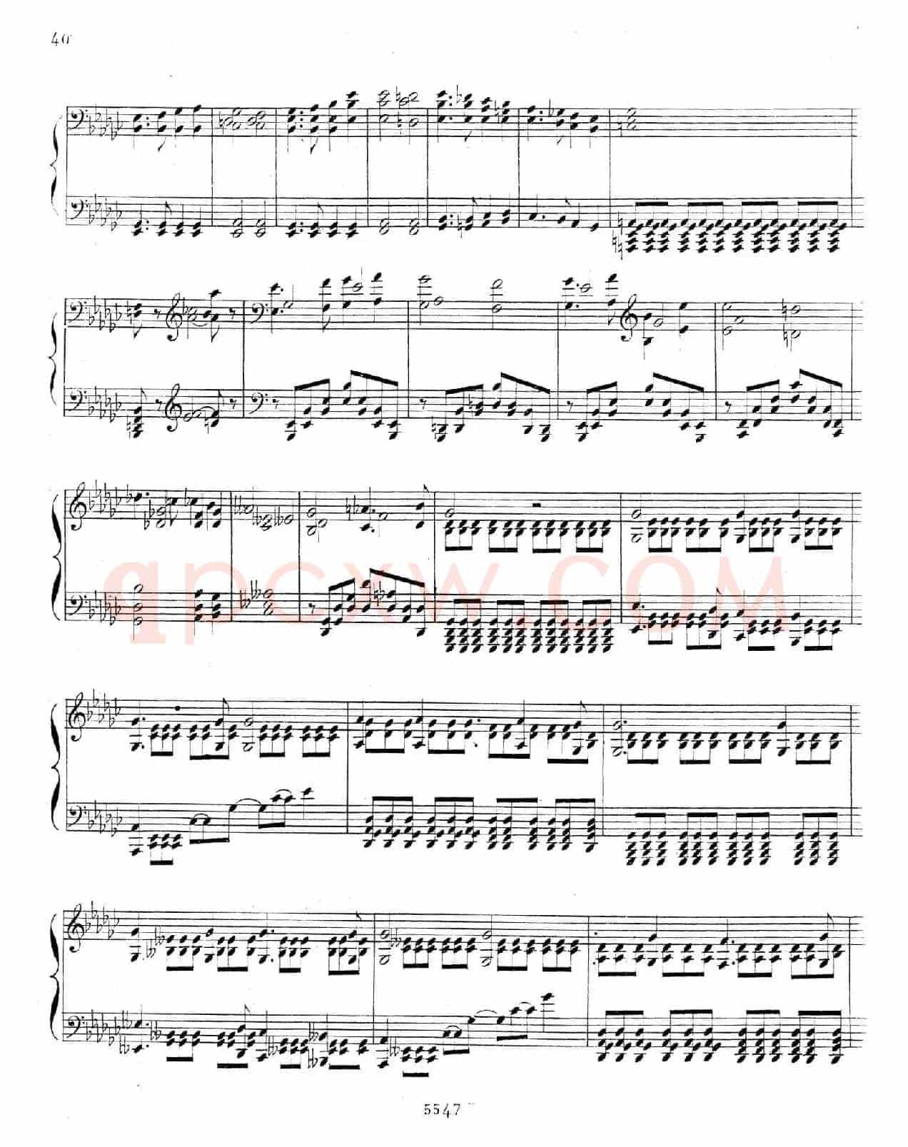 Trois Morceaux Dans Le Genre Pathétique Op.15(3首伤感小品·Ⅲ)