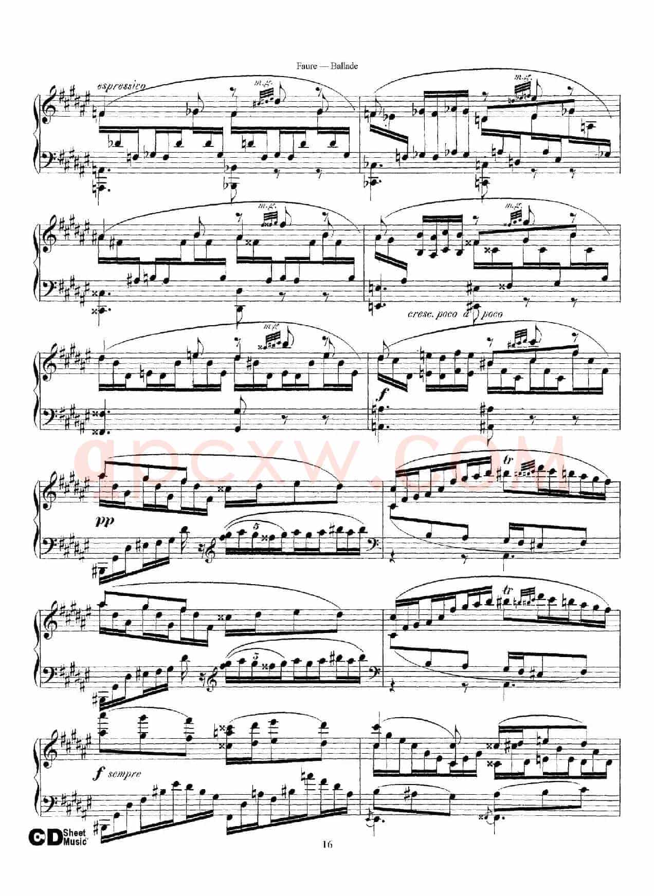 Ballade Op.19（叙事曲）