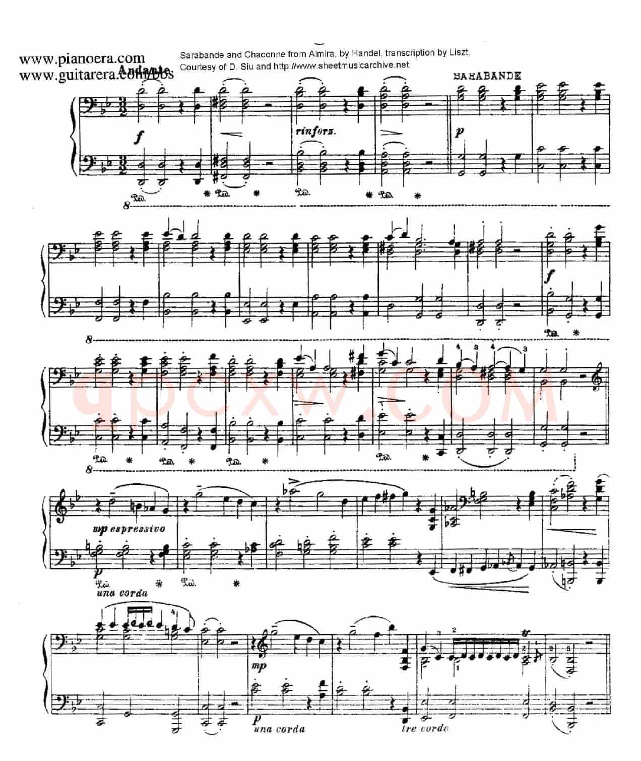 Sarabande & Chaconne(萨拉班德和恰空)