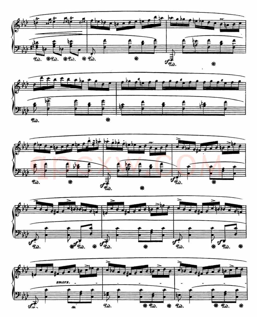 肖邦 波兰舞曲 英雄 Op.53 降A大调 Polonaise