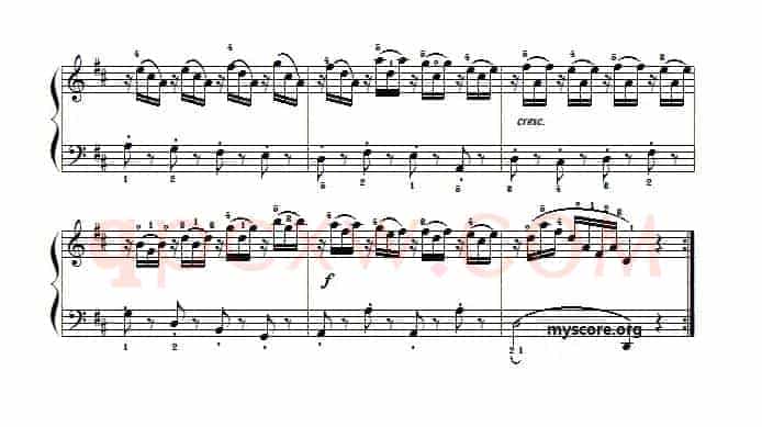 车尔尼599第85首曲谱及练习指导