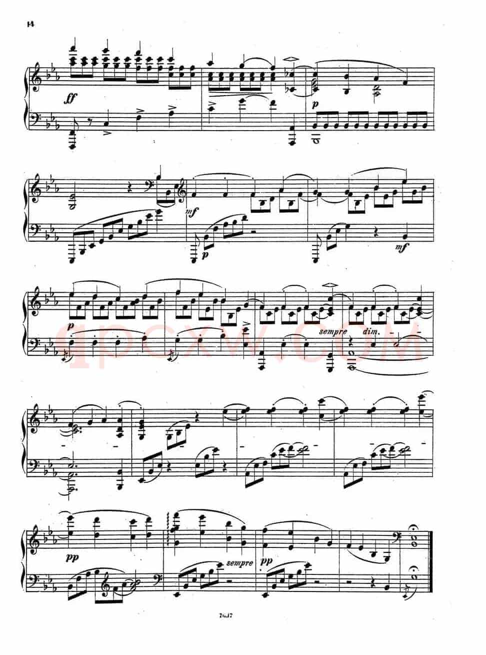 Nachtstücke Op·28（4首夜曲·3）