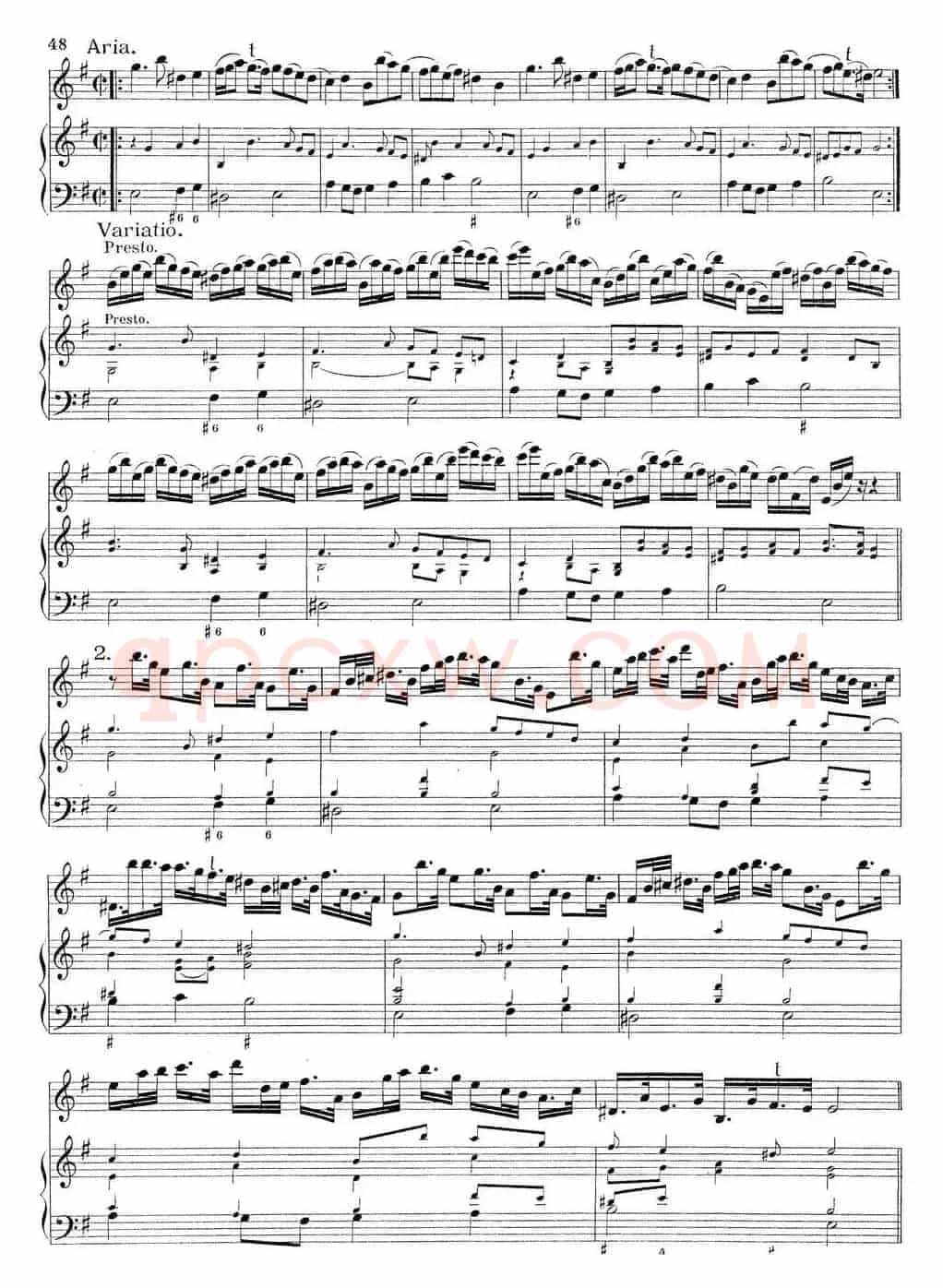 Biber Violin Sonata V（小提琴+钢琴伴奏）