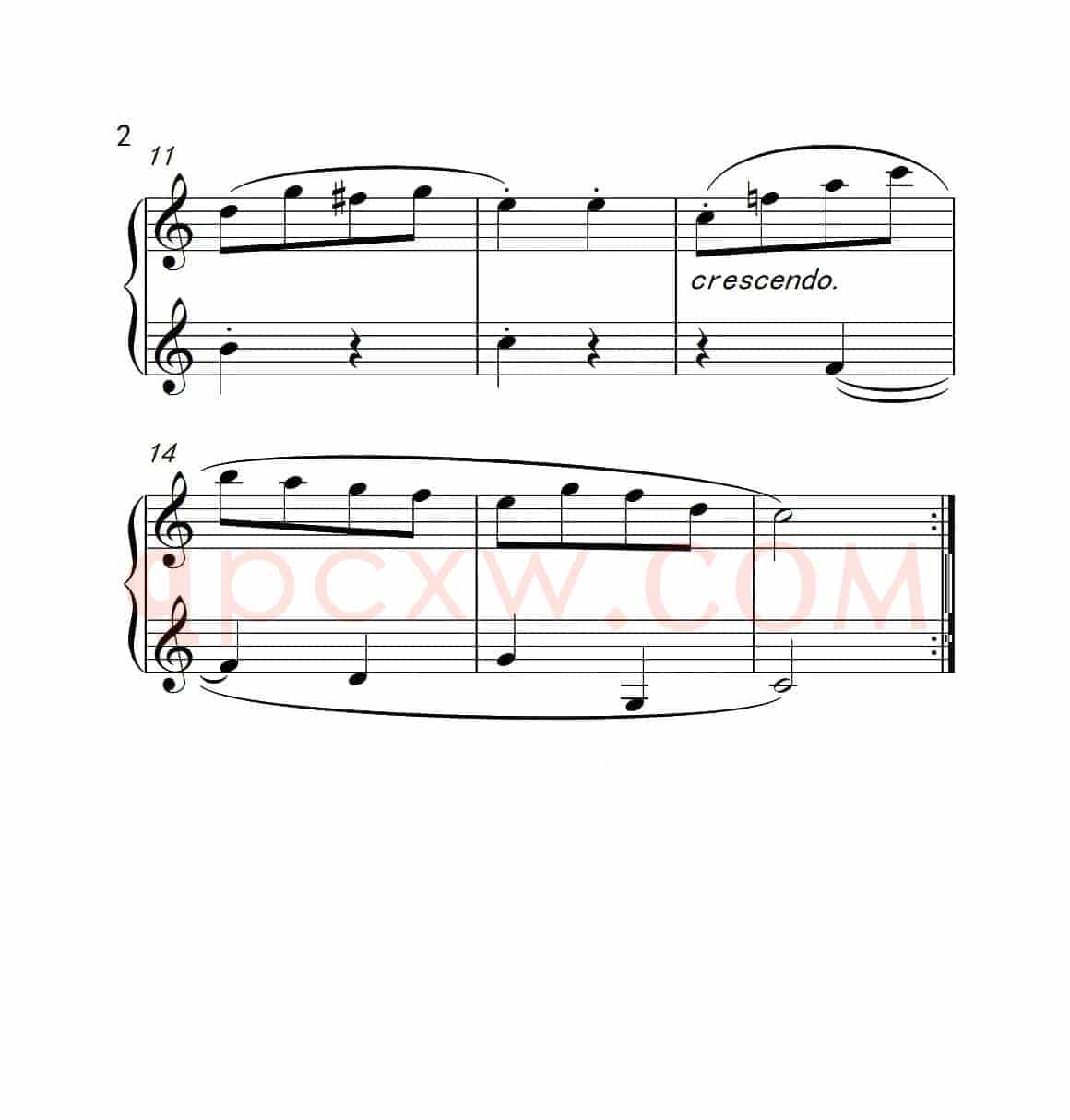 第一级A组 快乐的时刻（中国音乐学院钢琴考级作品1~6级）