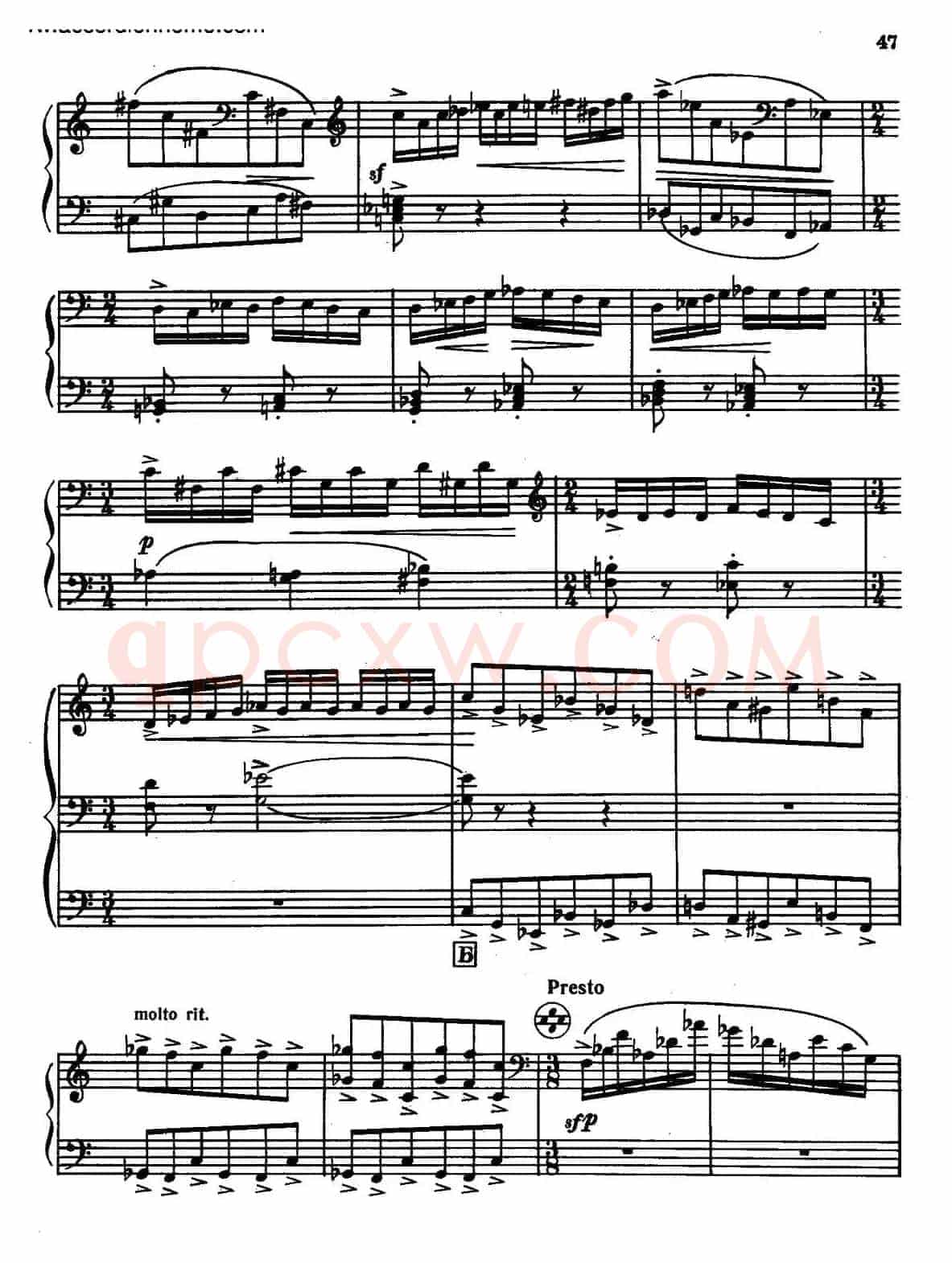 Sonate No.3(奏鸣曲三号)(第四乐章)