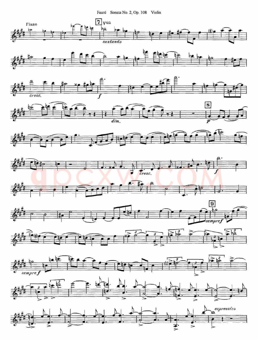 Violin Sonata No.2 Op.108