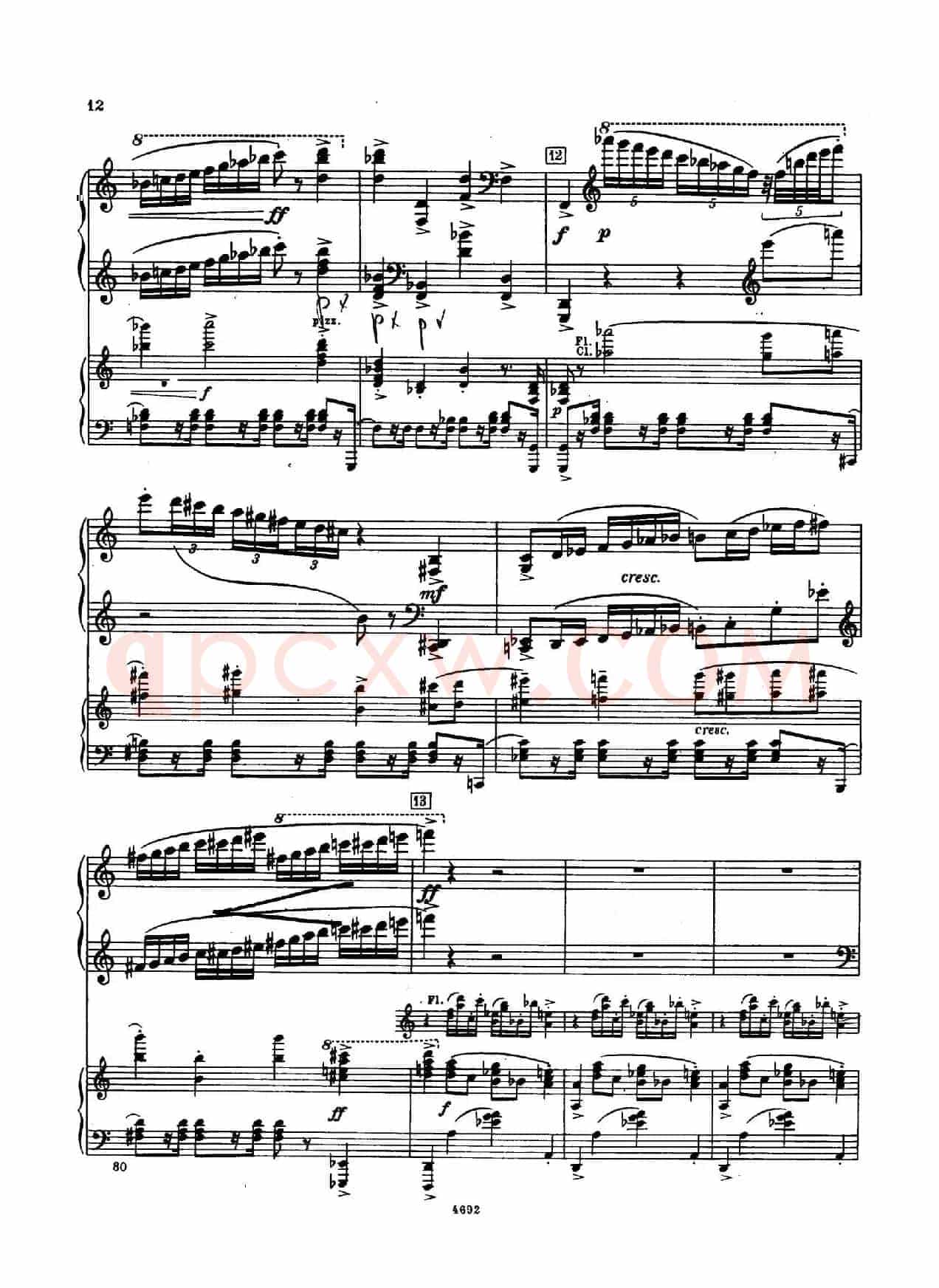 Piano Concerto No.2 in g Minor Op.16(g小调第二钢琴协奏曲·Ⅰ·双钢琴)