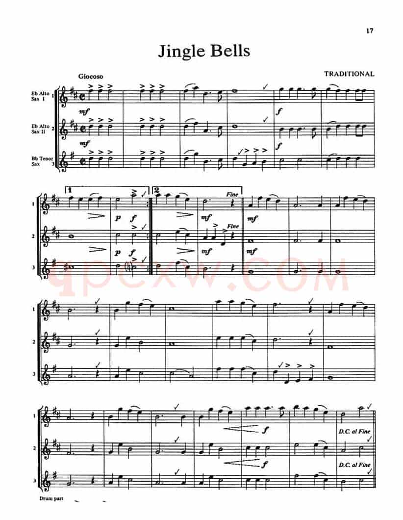 Jingle Bells（三重奏）