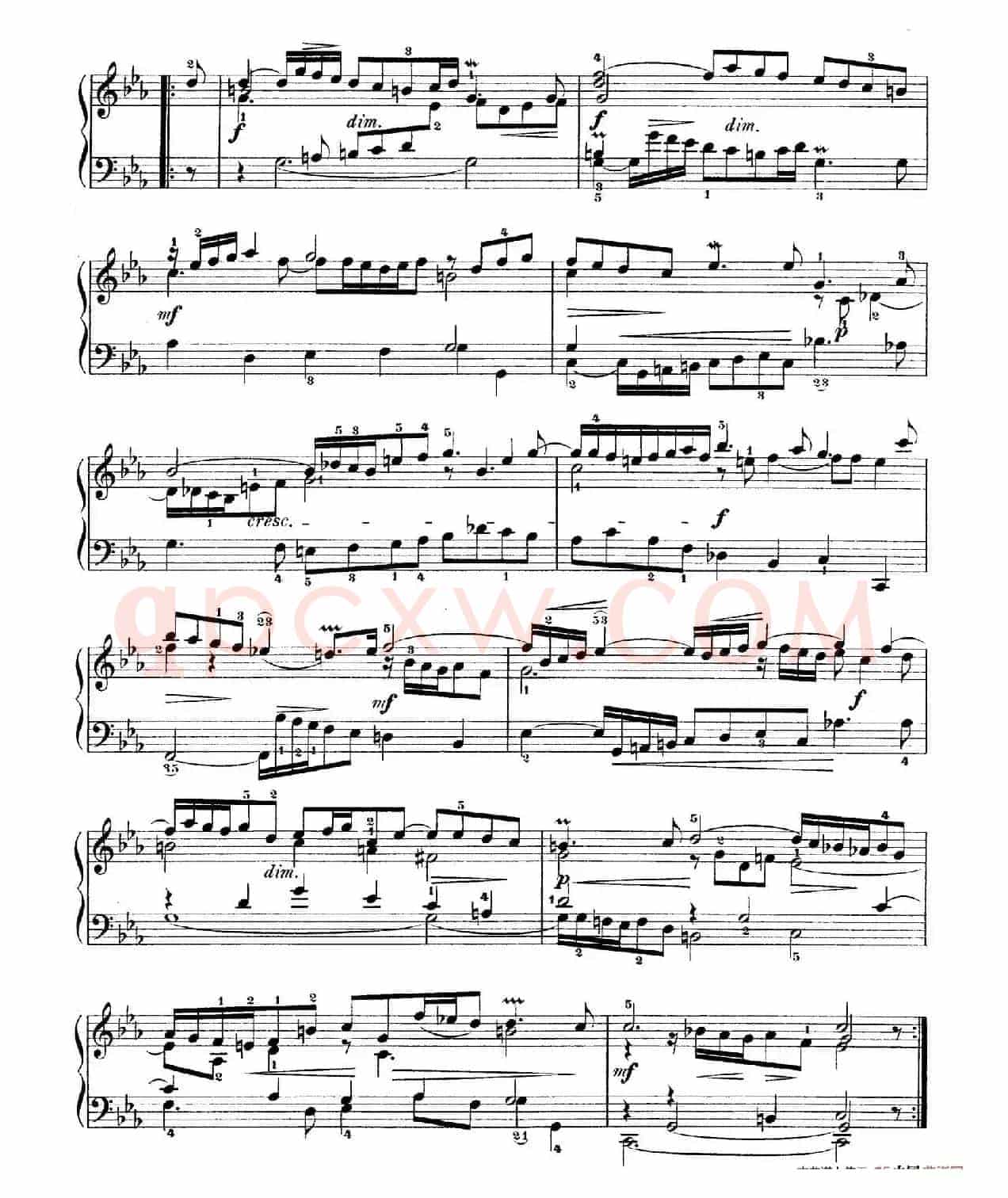 Six Partitas BWV 825-830(6首帕蒂塔·2)