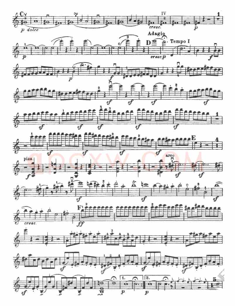 献给好友鲁道尔夫·克鲁采：奏鸣曲（A大调）