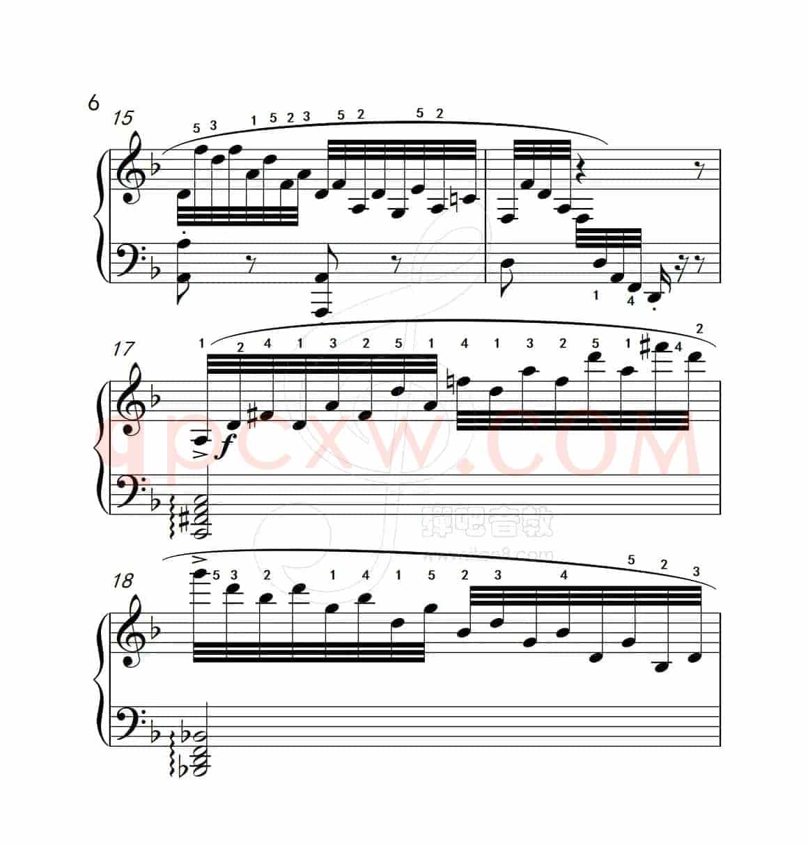 练习曲 19（克拉莫钢琴练习曲60首）