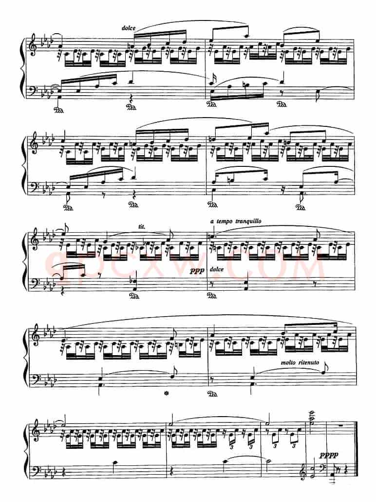 现代钢琴曲：16、在孤独的泉水边