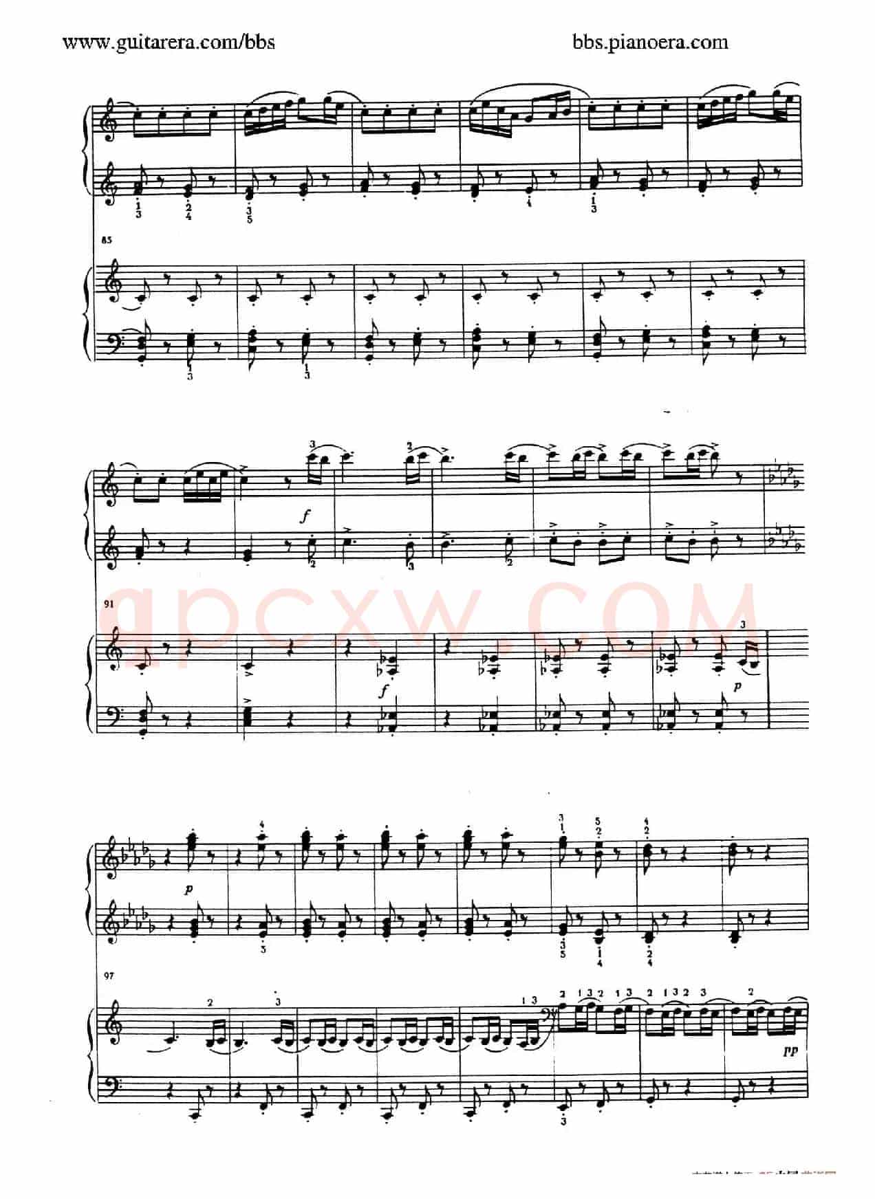 Zaslyszana Melodyjka(偶闻的小调·四手联弹)