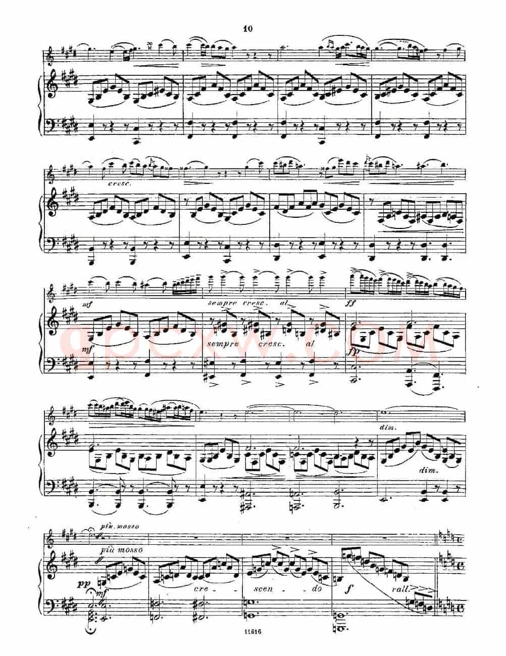 Opern-Transcriptionen.Op.45-2（长笛+钢琴伴奏）