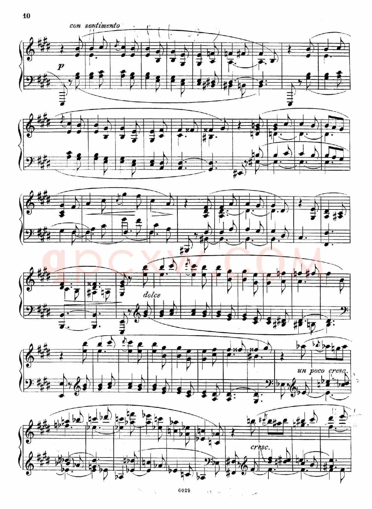 Cinque Miniatures Op.28（5首小画像·3）